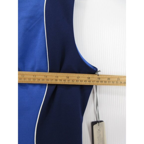 NYDJ Dress 14 Lift Tuck Sheath Colorblock Stretch Career Office NEW - Picture 5 of 12